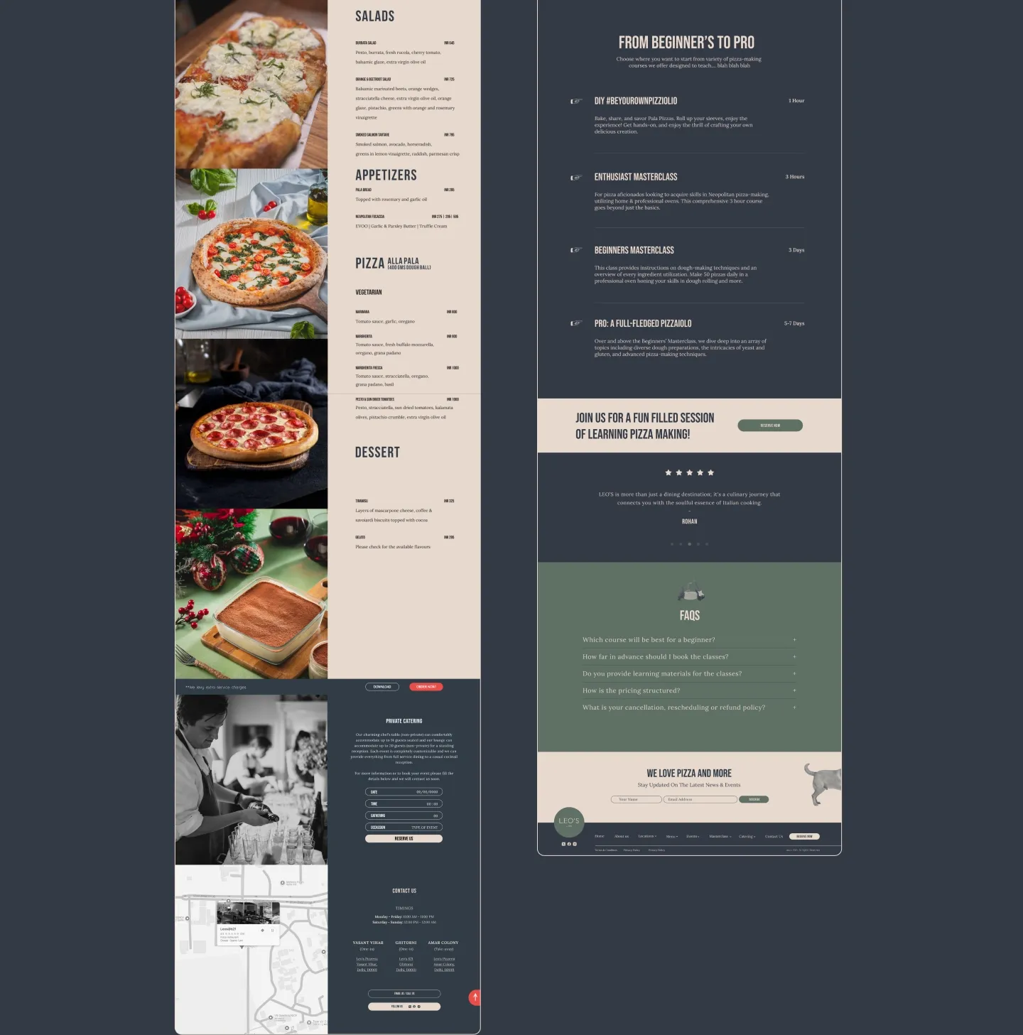 LEO's PIZZA work 13